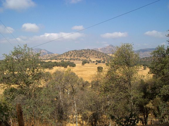mountain view from road