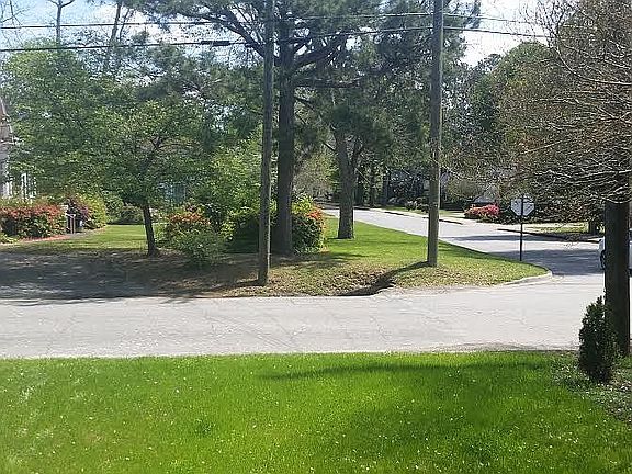 View from front porch