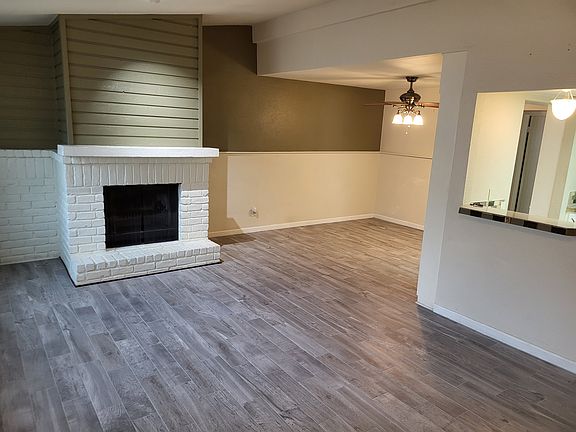 Open living & dining areas.