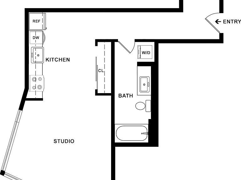 Studio A Floor Plan Studio A Floor Plan