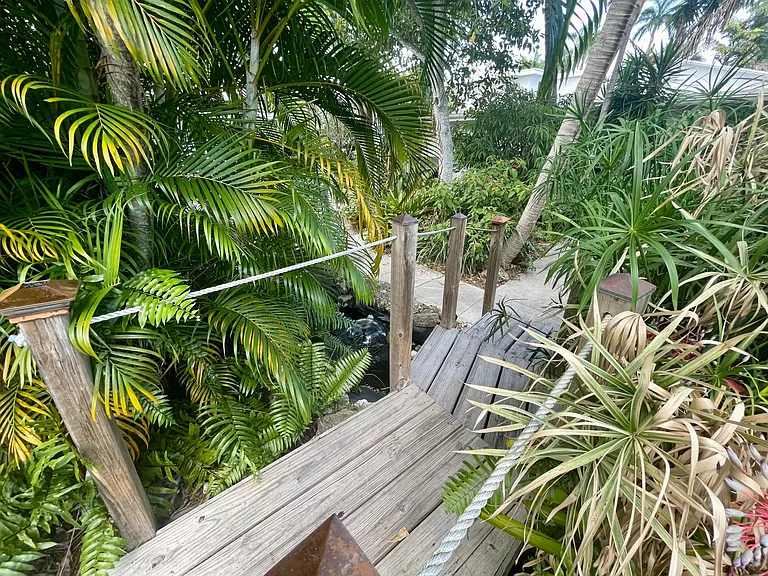 Key west style enclave