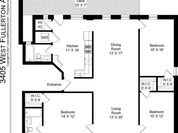 3409 Fullerton LLC, 3401-3409 W Fullerton Ave #3405-2, Chicago, IL 60647