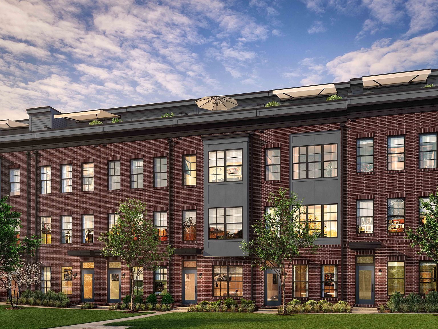 The Anderson Plan, EYA Townhomes at Reston Station, Reston, VA 20190