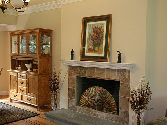 Living Room with Fireplace