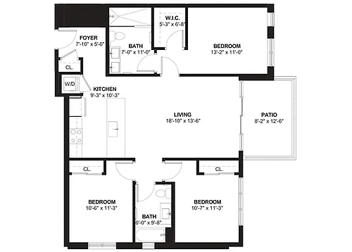 Floor plan G