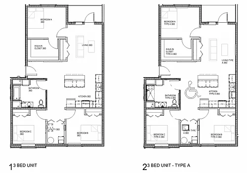 Floor plan 3 Bedroom