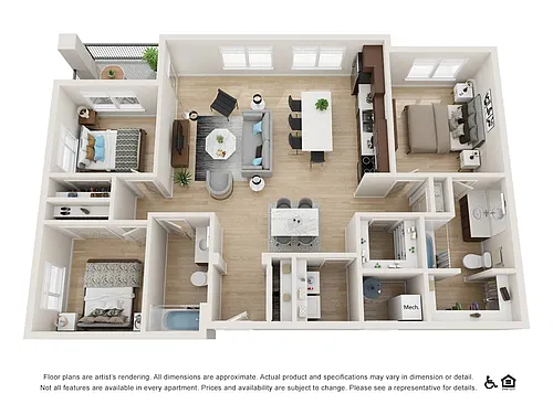 Floor plan Lancer