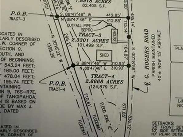 G Rogers 286acres Rd, Tickfaw, LA 70466