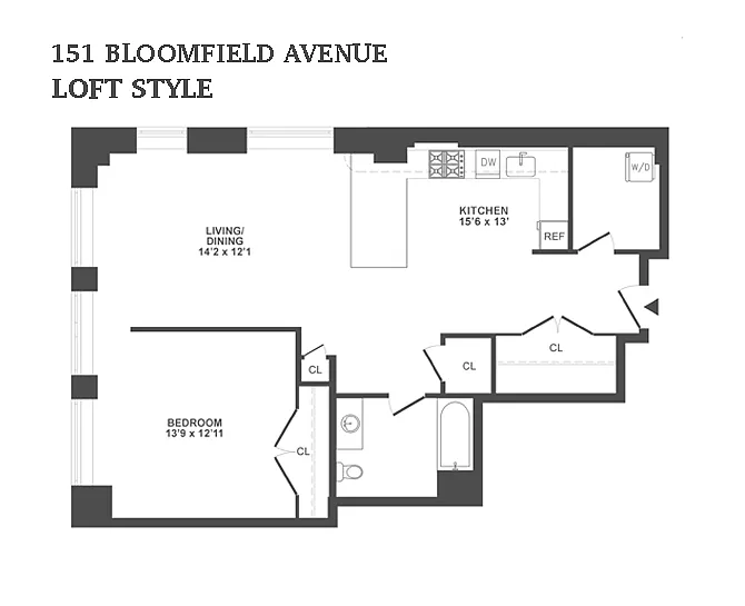 Floor plan A10 LOFT