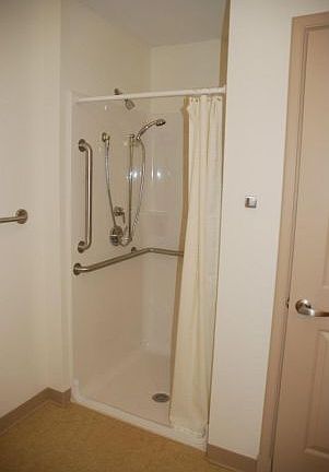 Bathroom, walk-in shower