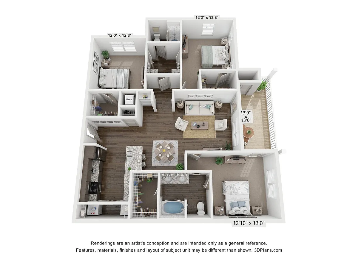 Floor plan C1