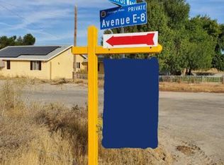 Avenue E8, Lancaster, CA