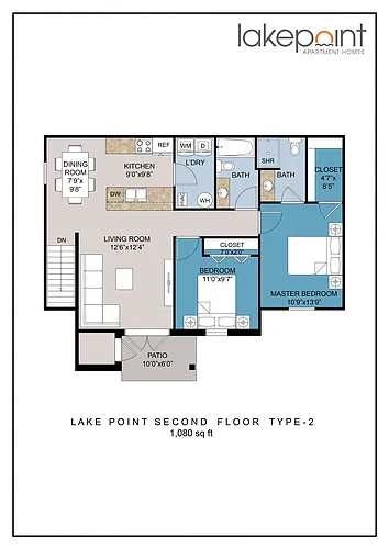 Floor plan Riverbank
