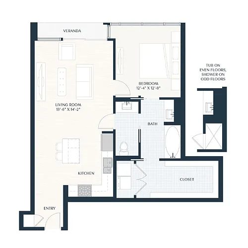 Floor plan A11