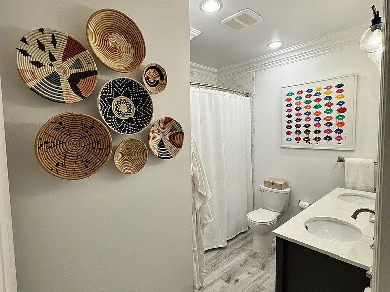 First floor bath