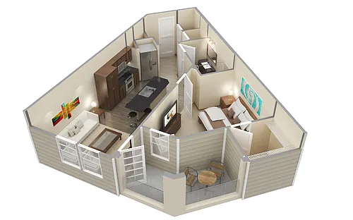 Floor plan A1 - Ponce