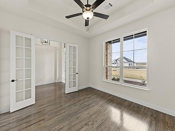 This photo showcases the layout of a previously completed home. It serves as an example of how this