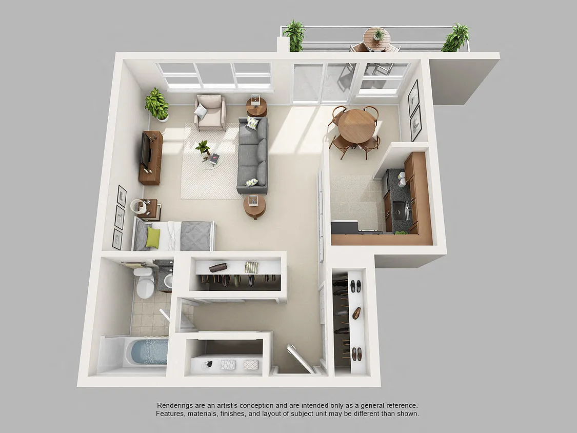 Floor plan Studio