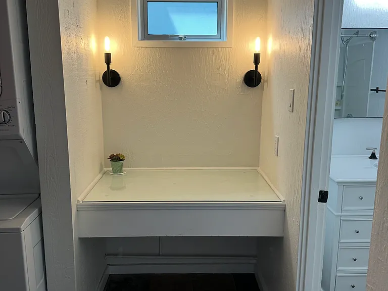 office or vanity area