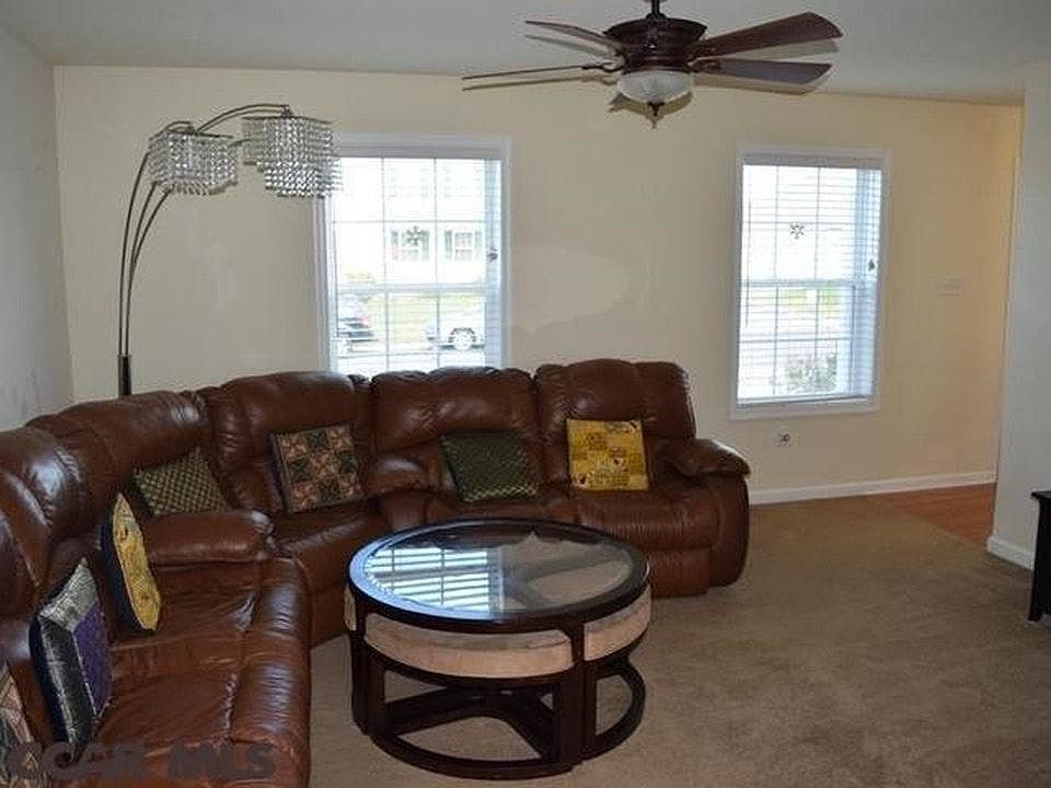 Living room (furniture not available)