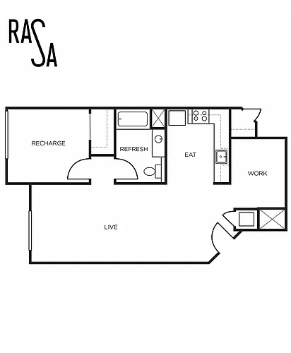 Floor plan 1C