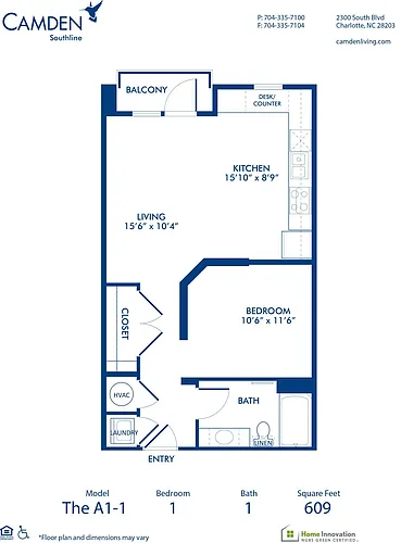 Floor plan A1-1