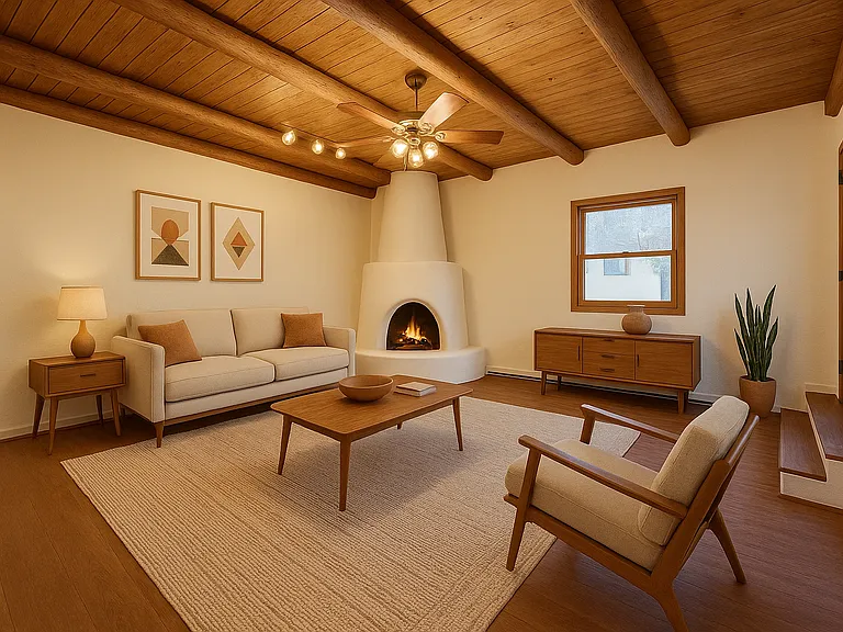 Living room - staged
