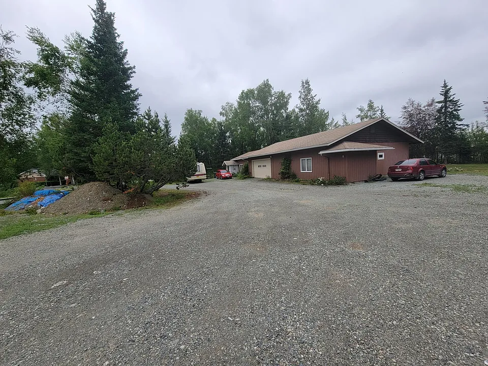 Large driveway
