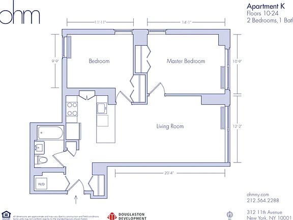 2nd image of 312 11th Ave APT 10K