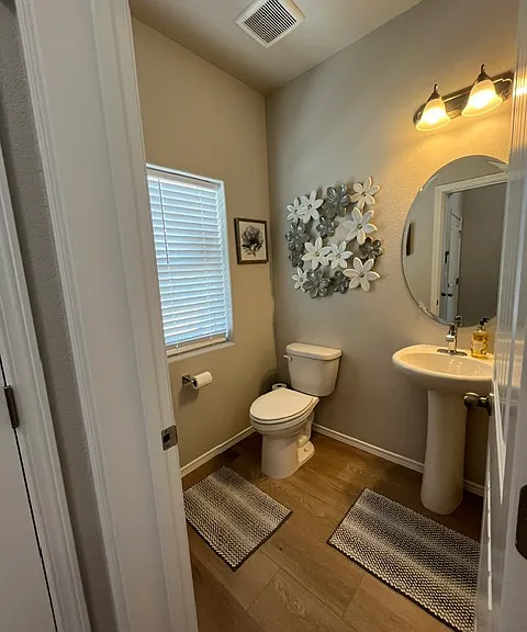 Powder room downstairs