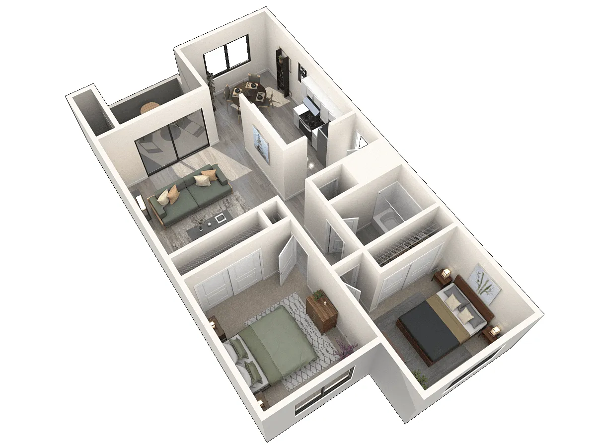 Floor plan Plan C
