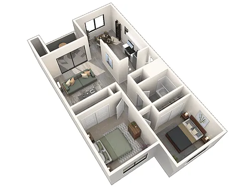 Floor plan Plan C