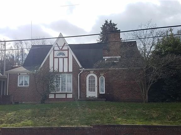 From the street showing the length of the home and the frontage