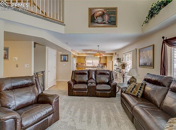 Spacious living area with big windows to allow for plenty of Sunshine!