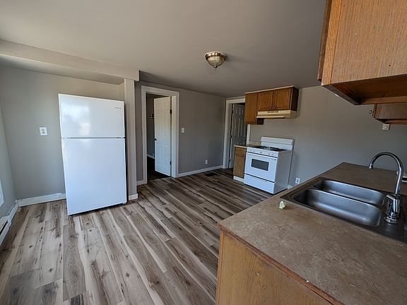 View from Entrance into Kitchen
