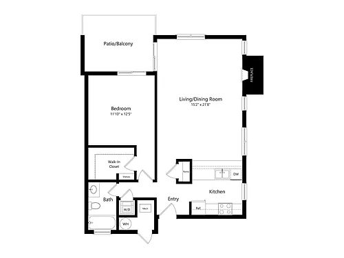 Floor plan Almondwood