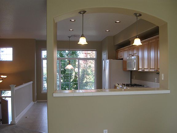 View from dining area