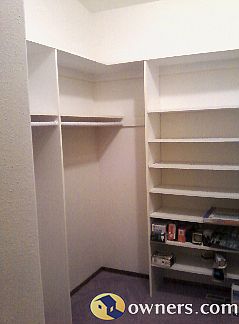 Master Walk-in Closet