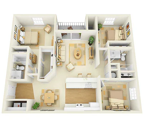 Floor plan Del Mar