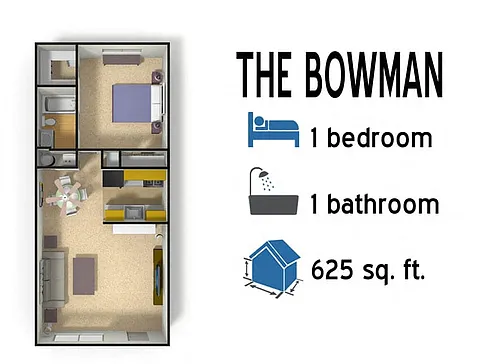 Floor plan The Bowman