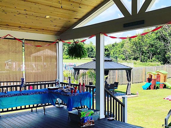 Rear porch 