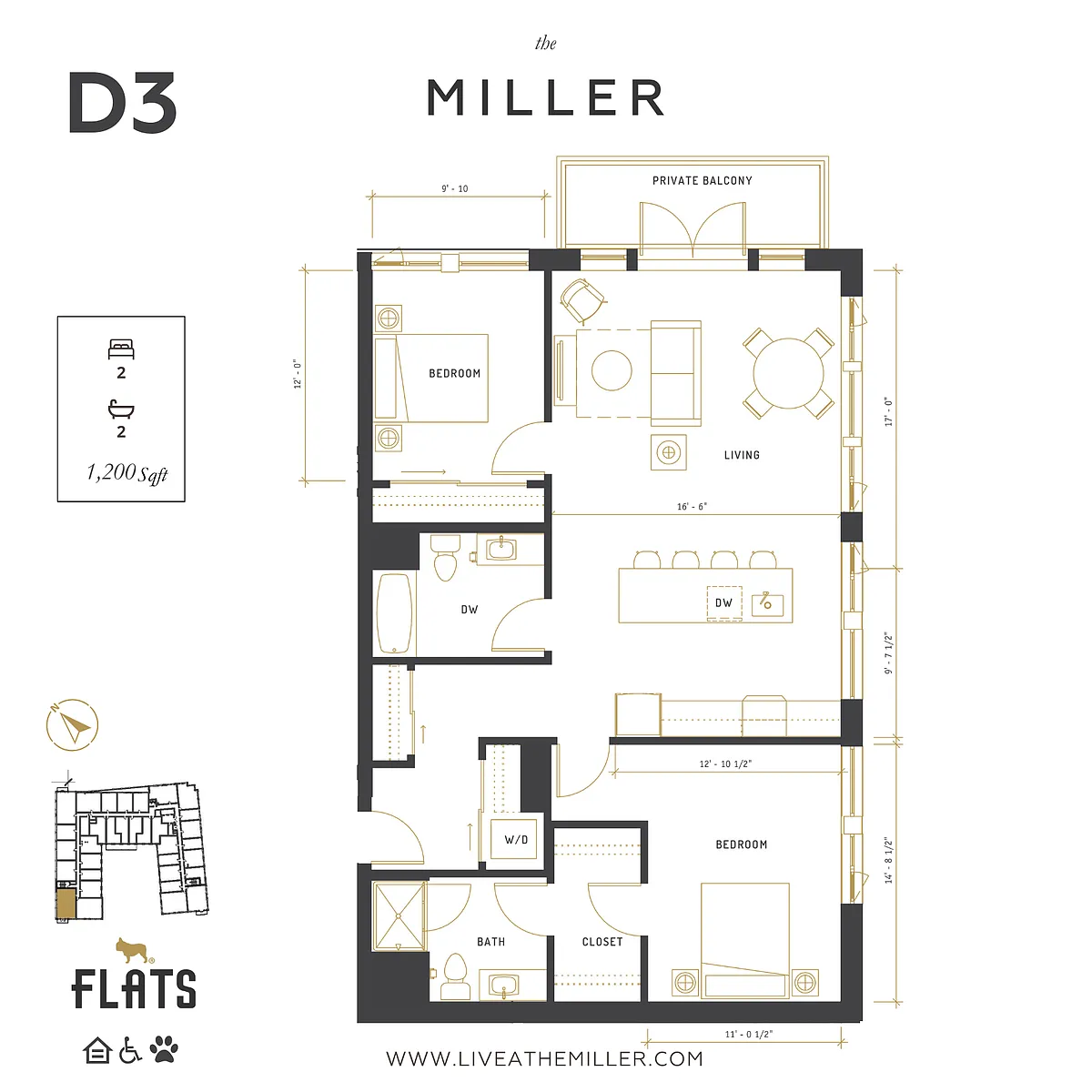 Floor plan D3