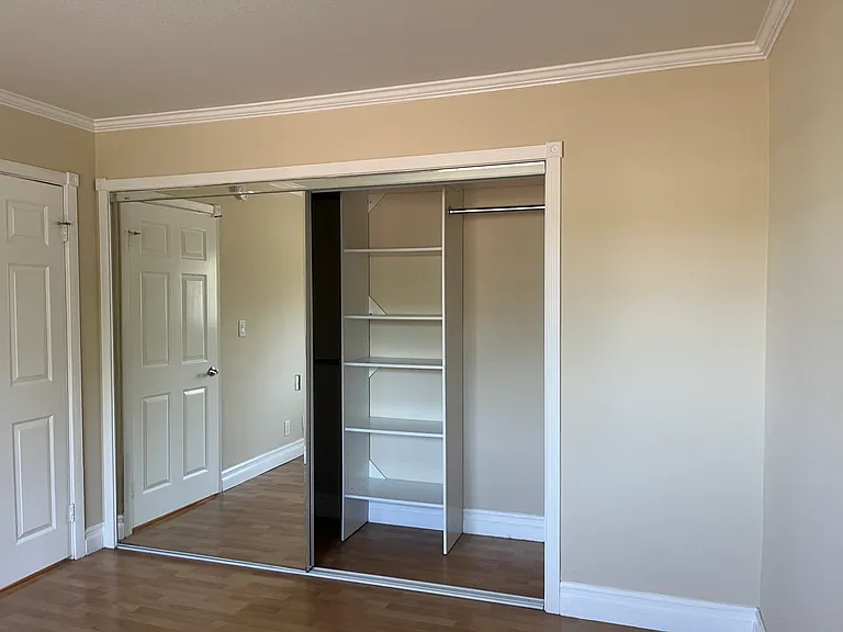 Bedroom 2 Large Mirrored Closet