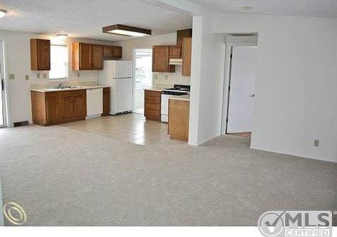 View into Kitchen from Living Ro