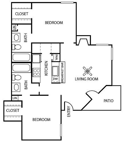 Floor plan Mulberry