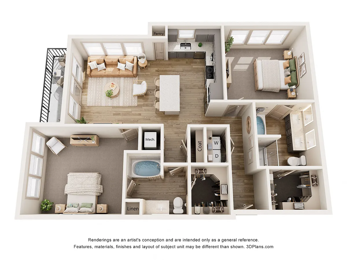 Floor plan B2