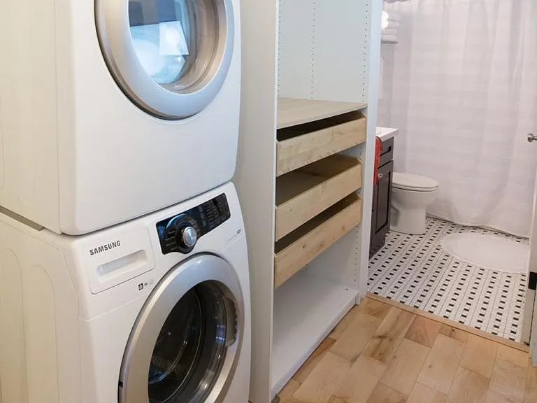 Washer and dryer