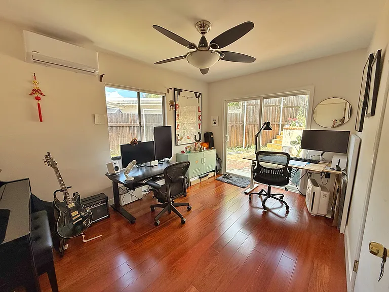 2nd Bedroom opens up to backyard