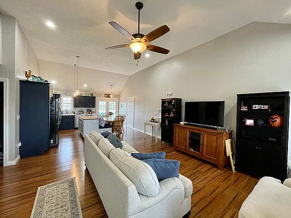 Overview of LR and Kitchen 