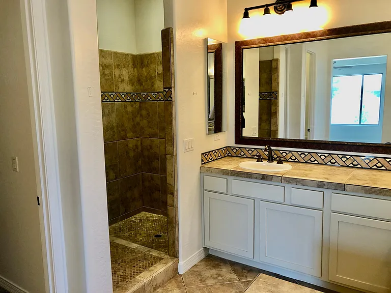 Custom surrounding tile